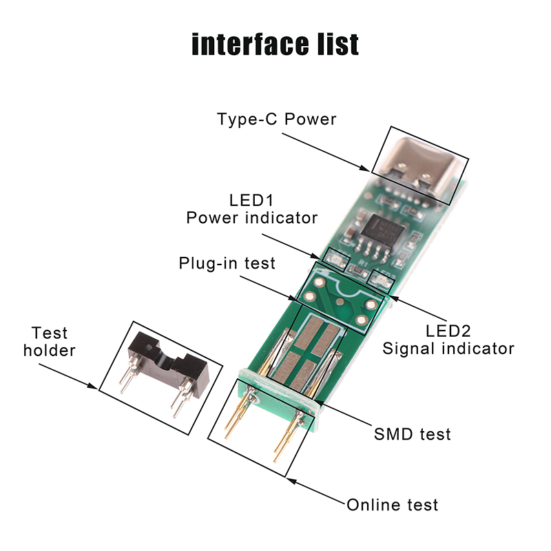 Electronics Repair Online - V5.0 Optocoupler Test Instrument Online Detection