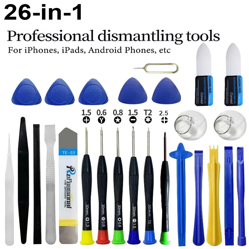 Electronics Repair Equipment - 26 in 1 Phone Repair Tool