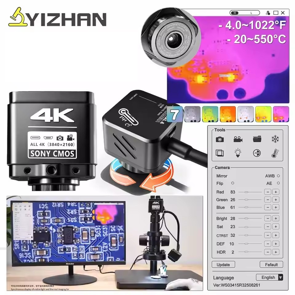 Electronics Repairs - YIZHAN Thermal Imager 256*192 Pixels 4k
