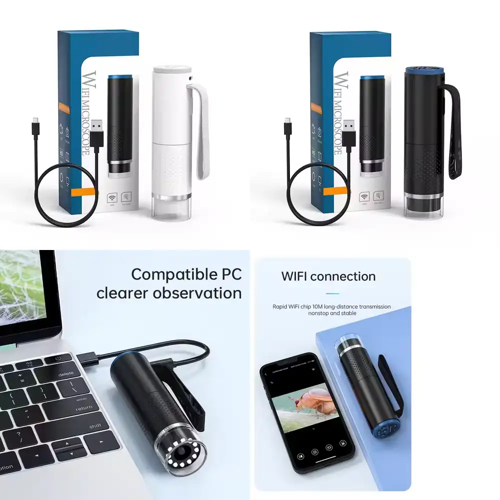 Portable 2MP 1000X 1080P Digit - Electronics Repair Online ulasan dan harga