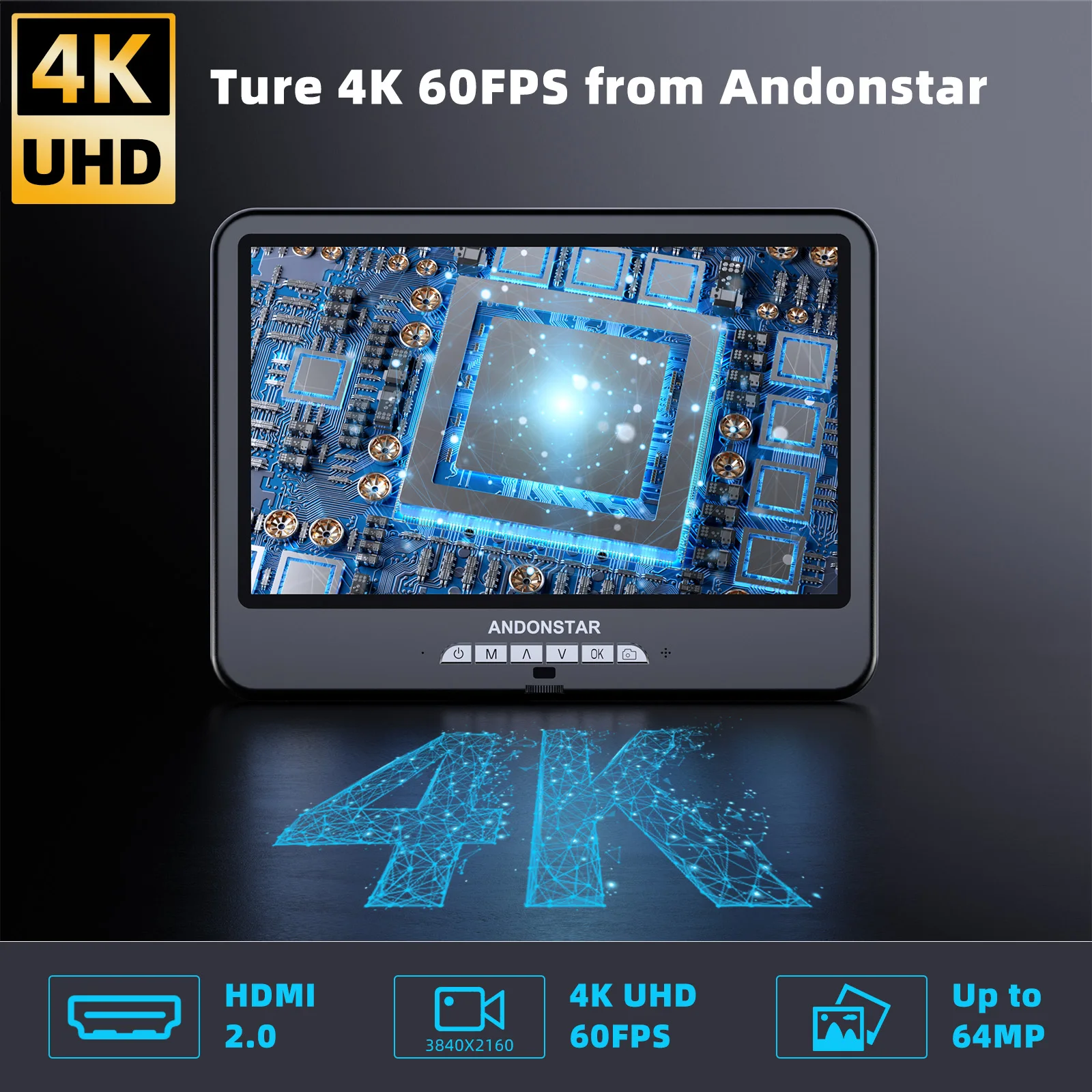 Andonstar AD210S-Pro 4K 60FPS  - Electronics Repairs ulasan dan harga