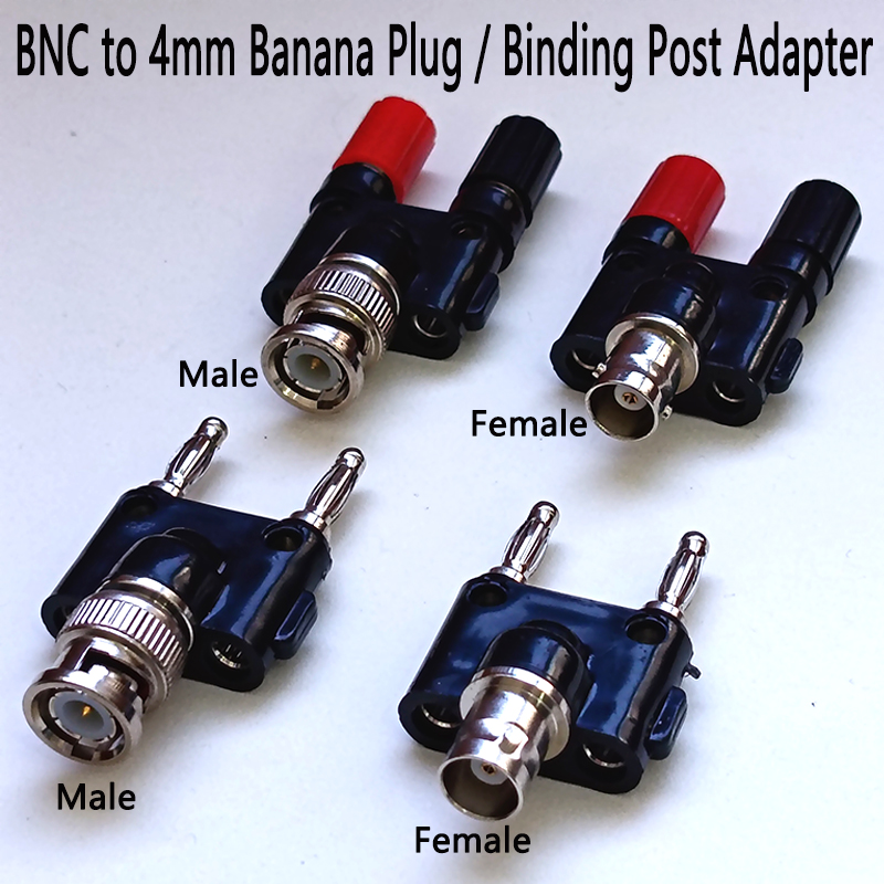 1PC BNC Male/Female to 4mm Dua - Electronics Repair Equipment ulasan dan harga