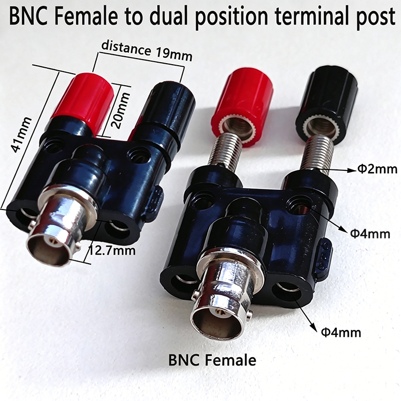 1PC BNC Male/Female to 4mm Dua - Electronics Repair Equipment ulasan dan harga