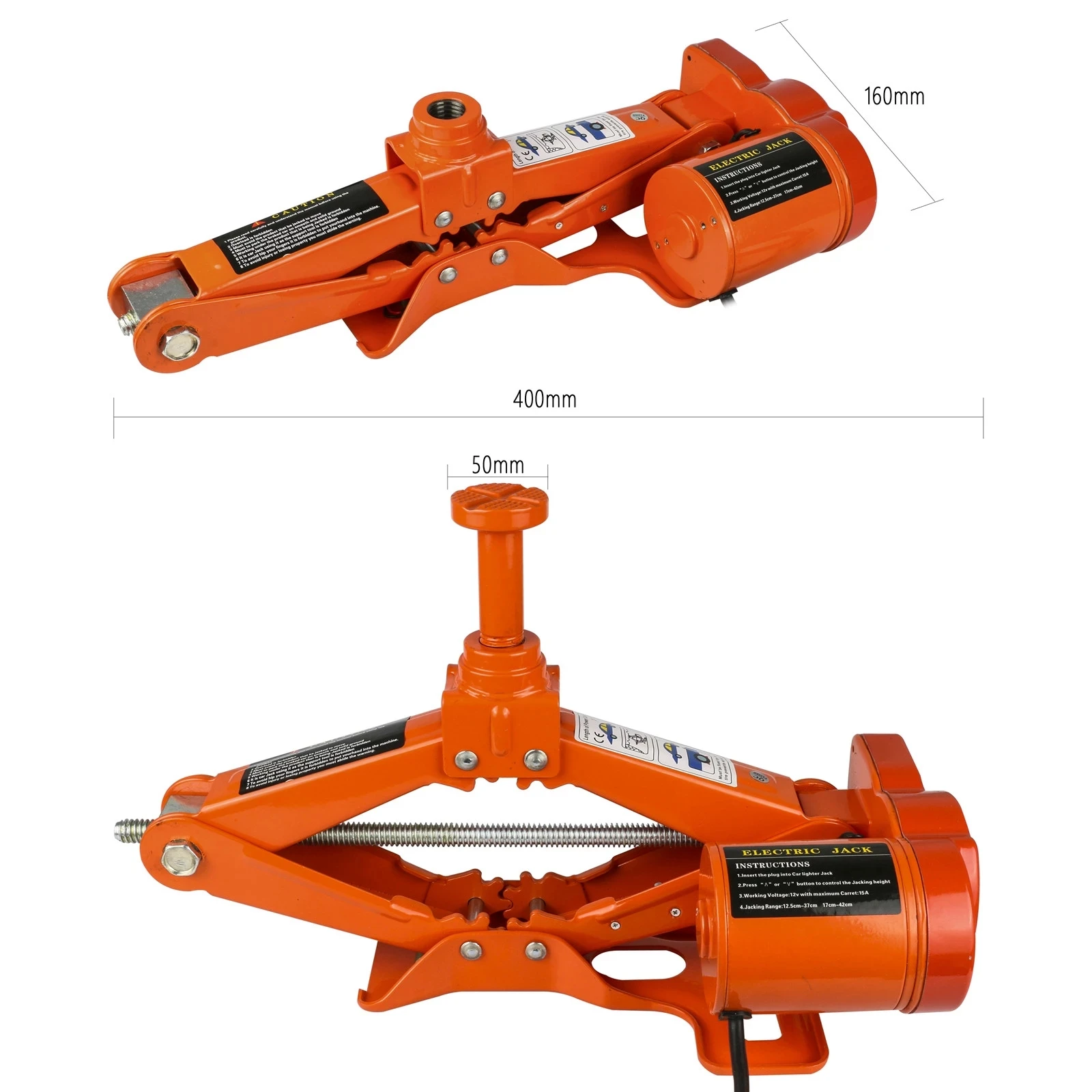 1 Set Portable DC 12V Car Jack - Electronics Repair Equipment ulasan dan harga