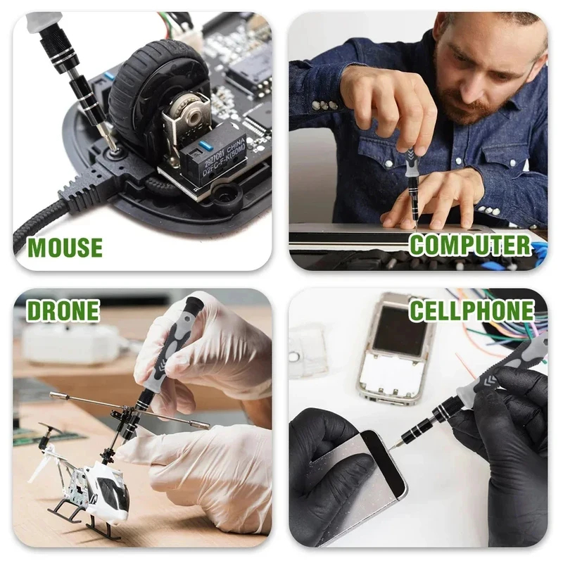 Portable 115in1 Magnetic Screw - Electronics Repair Equipment ulasan dan harga