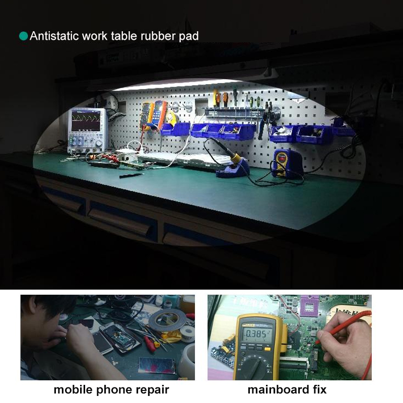 3mm Table Work Mat Anti Static - Electronics Repairs ulasan dan harga